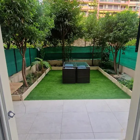 Menton, Appartement/jardin, Proche Et Centre * מנטון